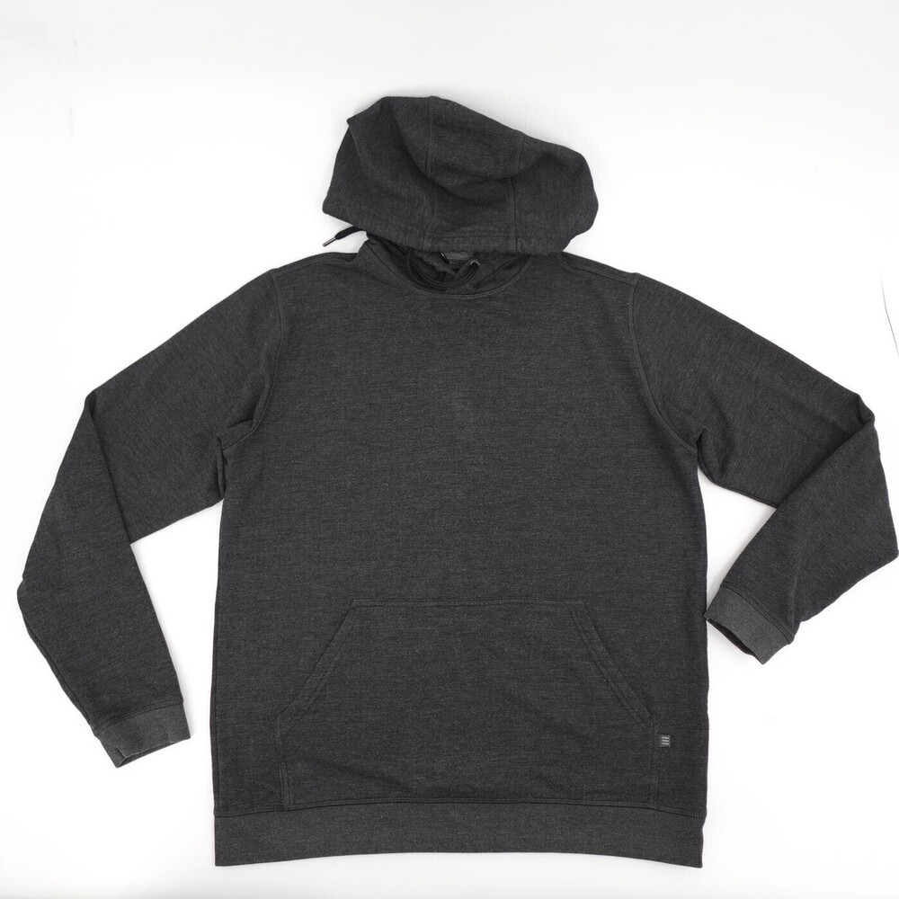 Free Fly Hoodie Mens Medium Gray Pullover Bamboo Fleece Stretch Hooded